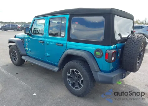 2020 Jeep Wrangler Unlimited Sport S 4X4 from USA, damaged, VIN 1C4HJXDN1LW111074